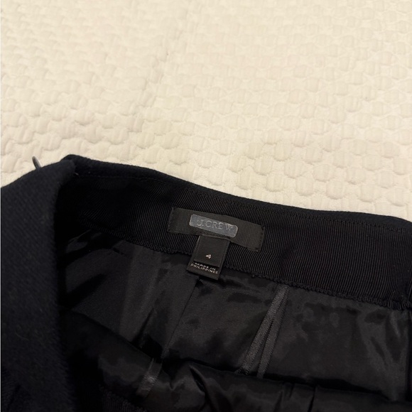 JCrew Black Ruffle Mini Skirt - Picture 3 of 3